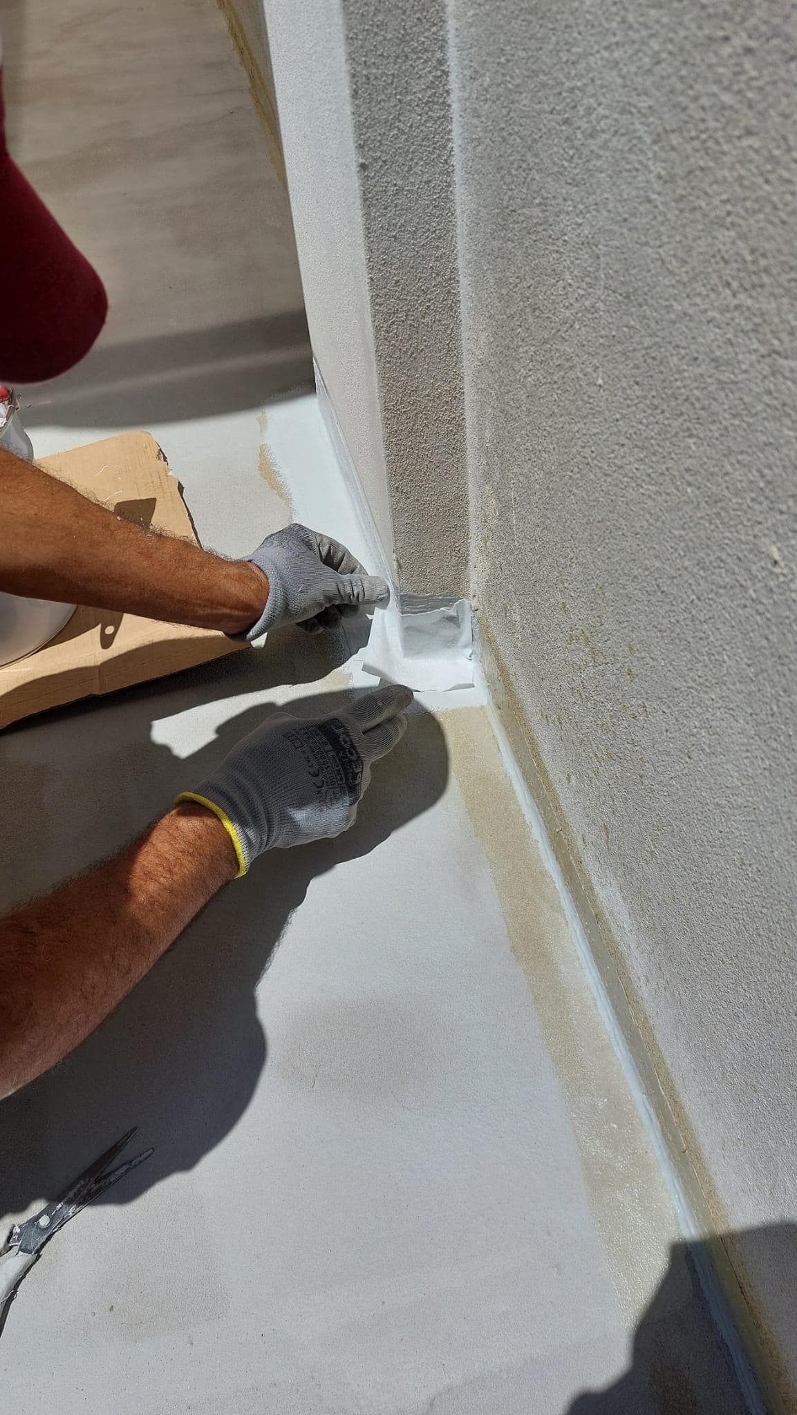 Ručna izvedba hidroizolacijskog detalja